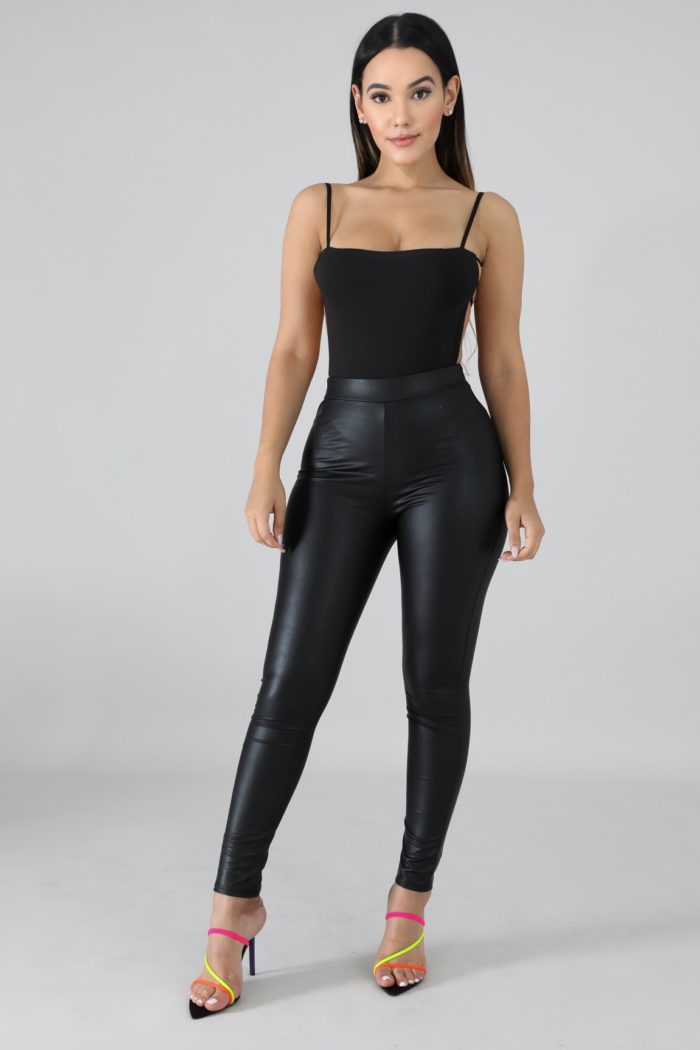 Biker Style Black Leatherette Pant – Critique’ Boutique
